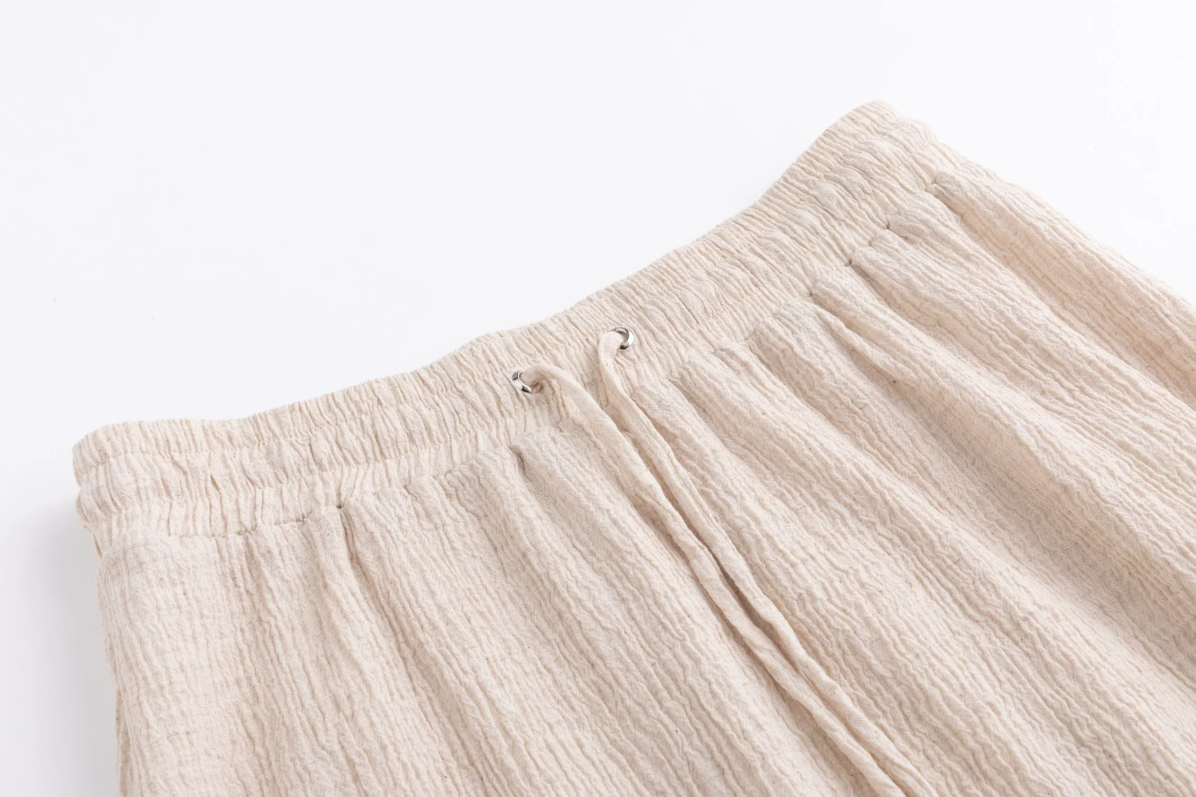Tan Linen Skirt - Image 4